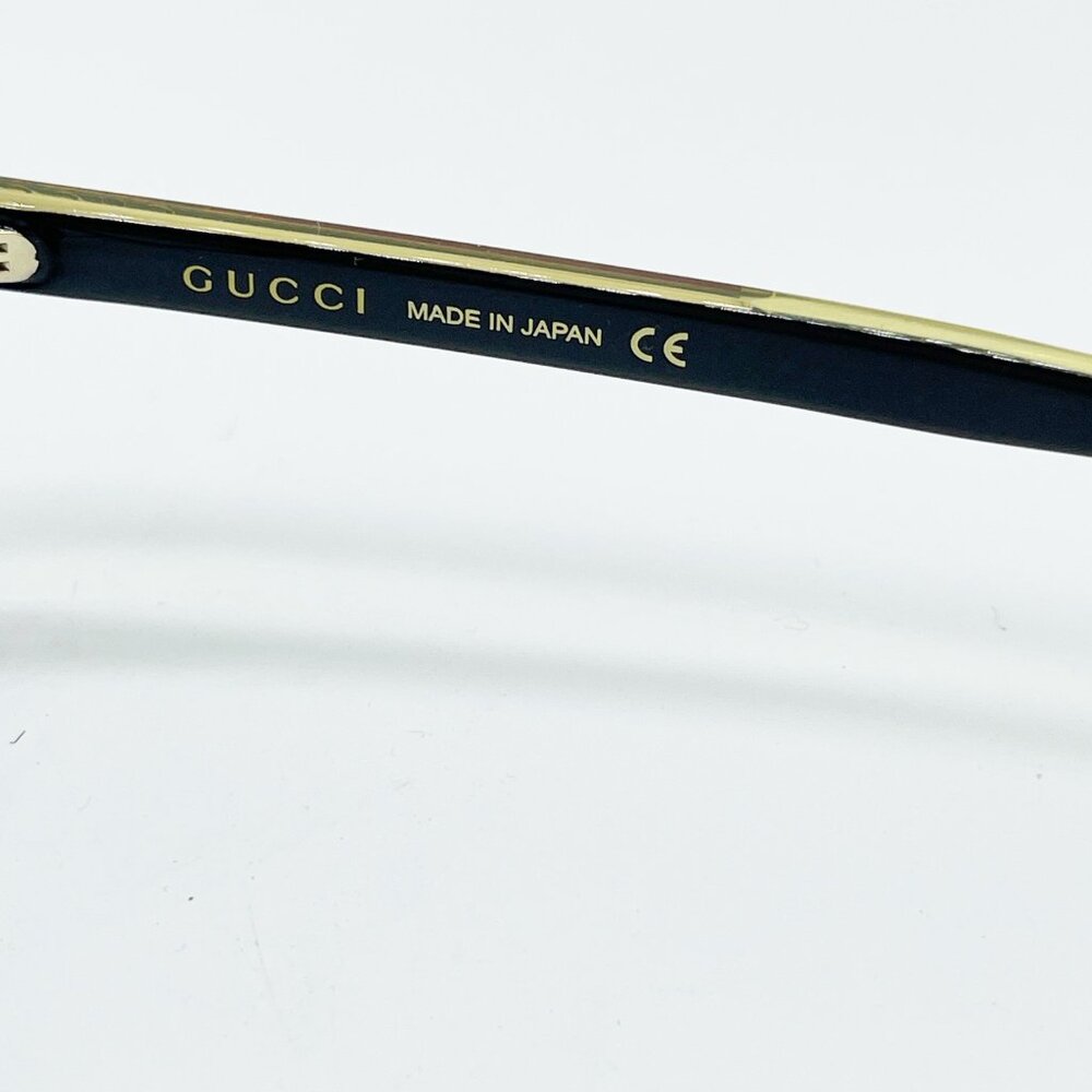 Gucci Eyeglasses GG0386OA 001 53mm Black / Demo Lens - Picture 7 of 13